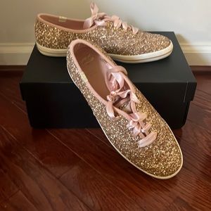 Rose Gold Kate Spade Keds